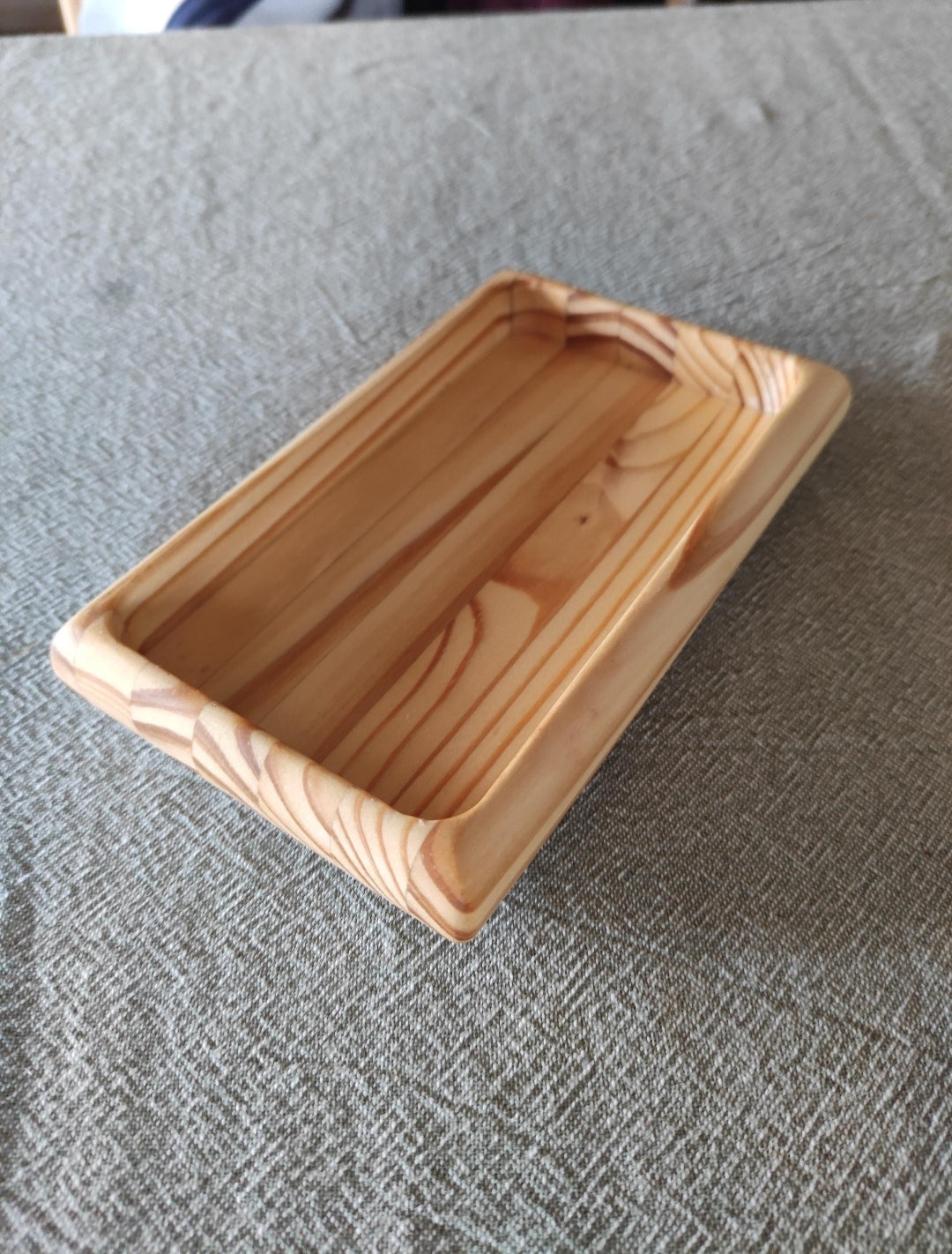 Recycled small wooden serving tray
