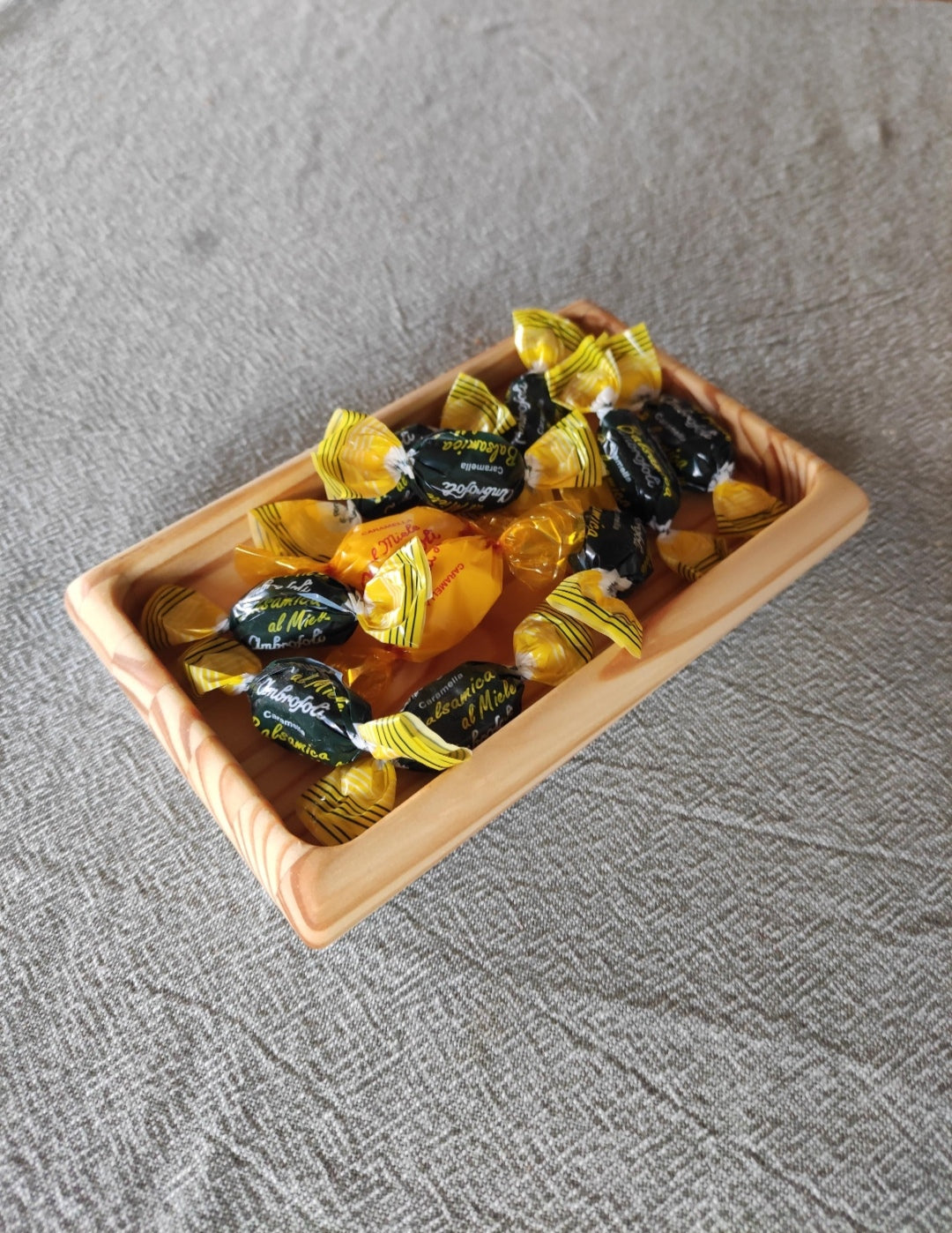 Recycled small wooden serving tray