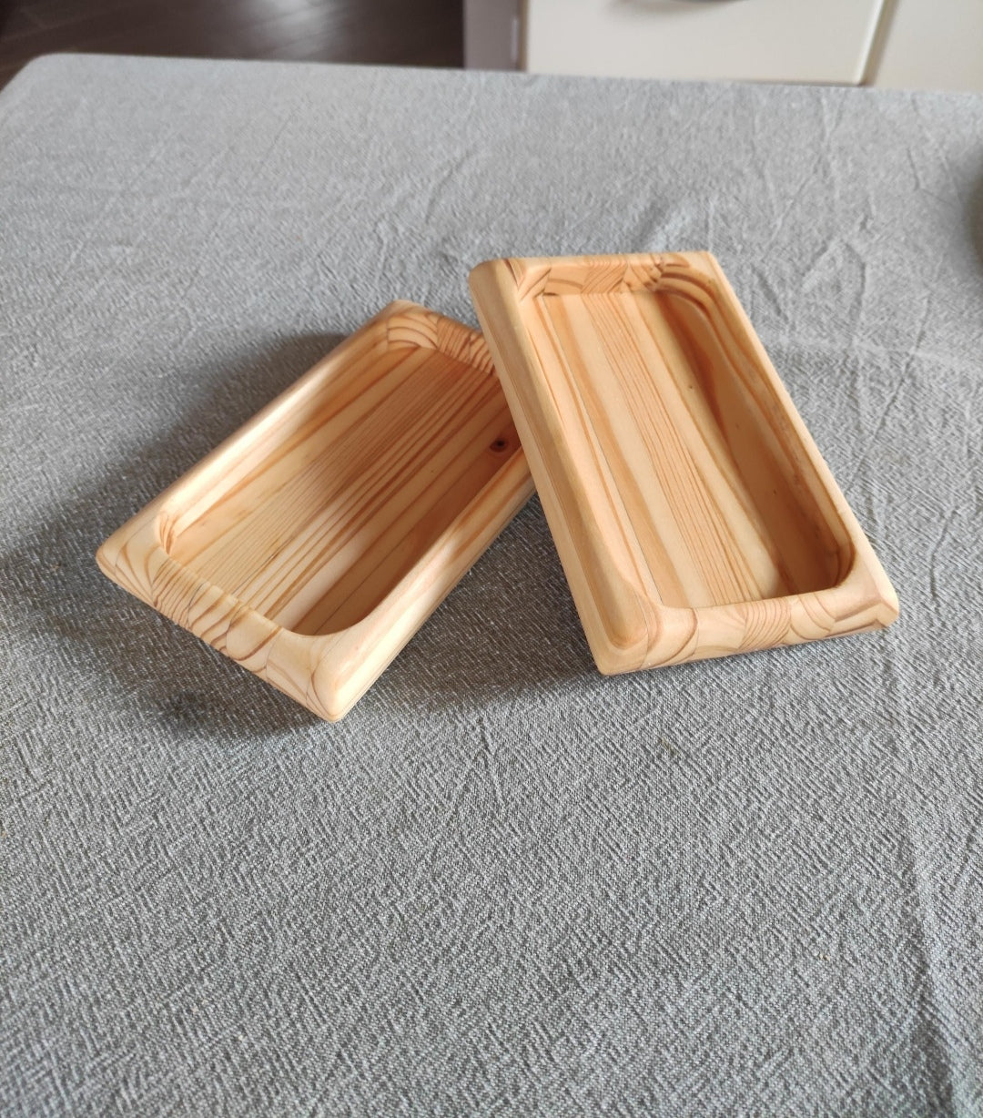 Recycled small wooden serving tray
