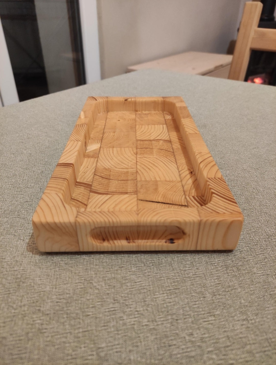 Small tea serving tray