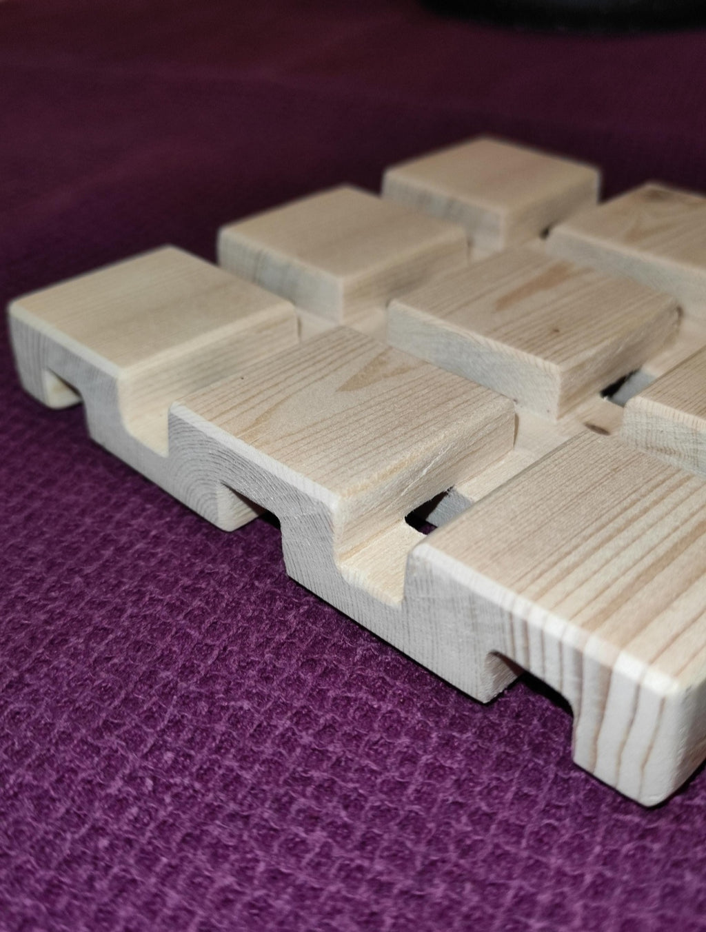 Wooden trivet