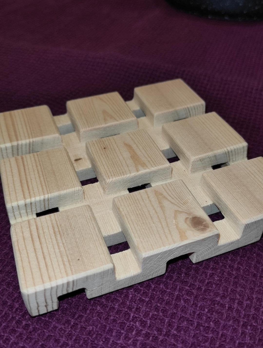 Wooden trivet