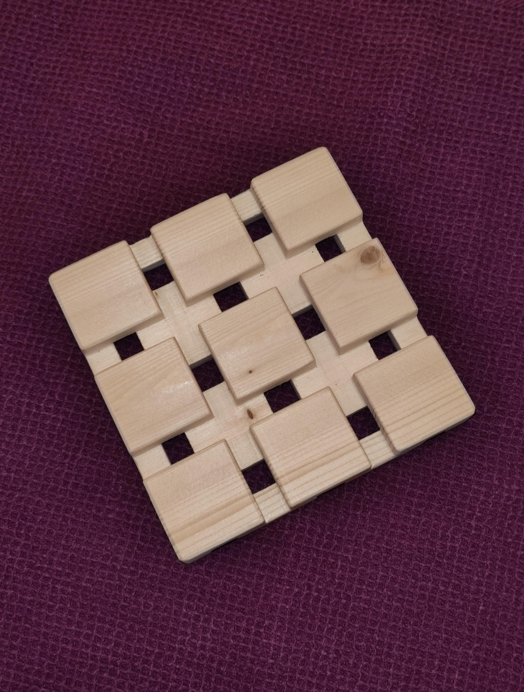 Wooden trivet