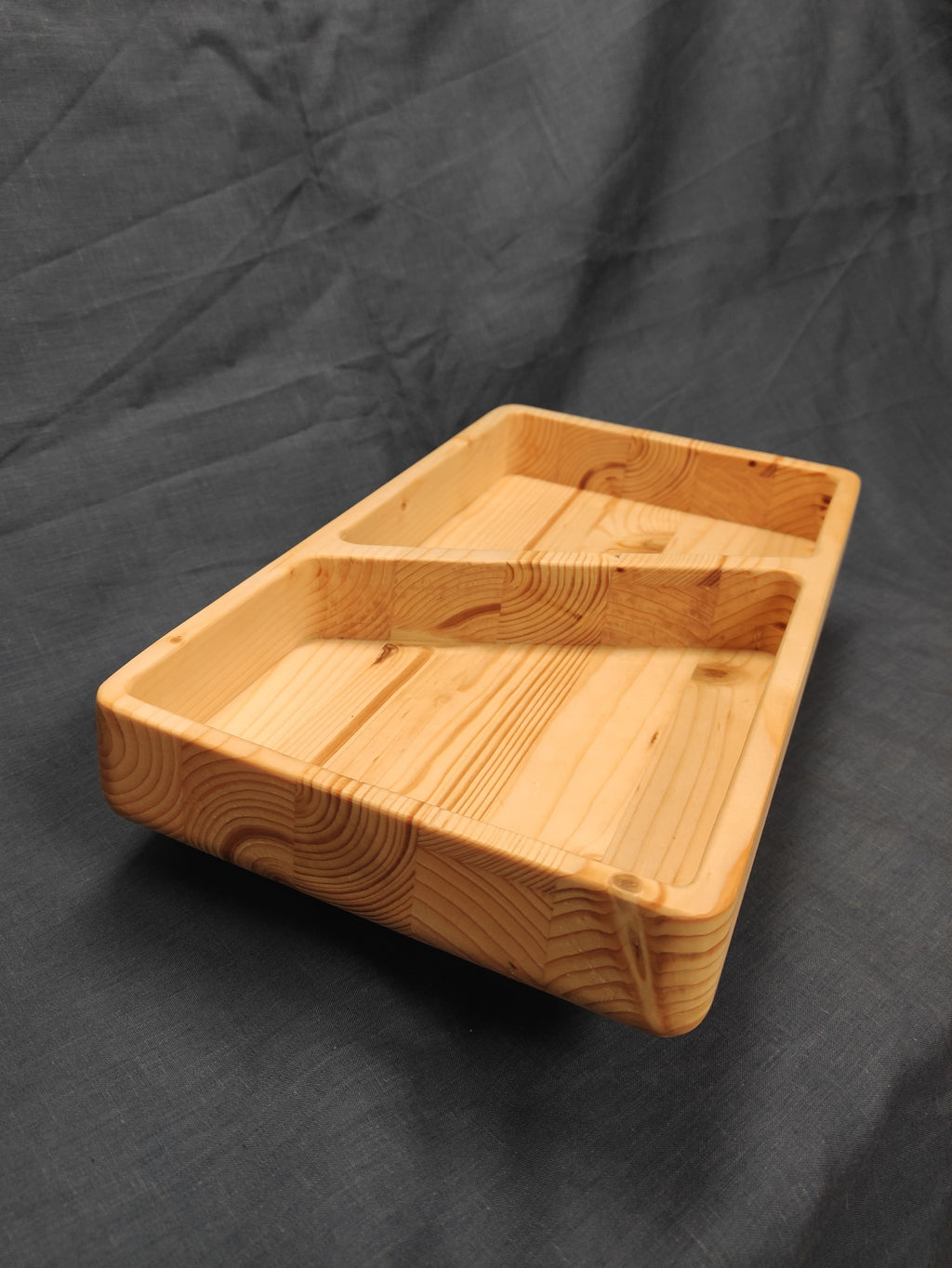 Wooden tray 2 in 1 natural