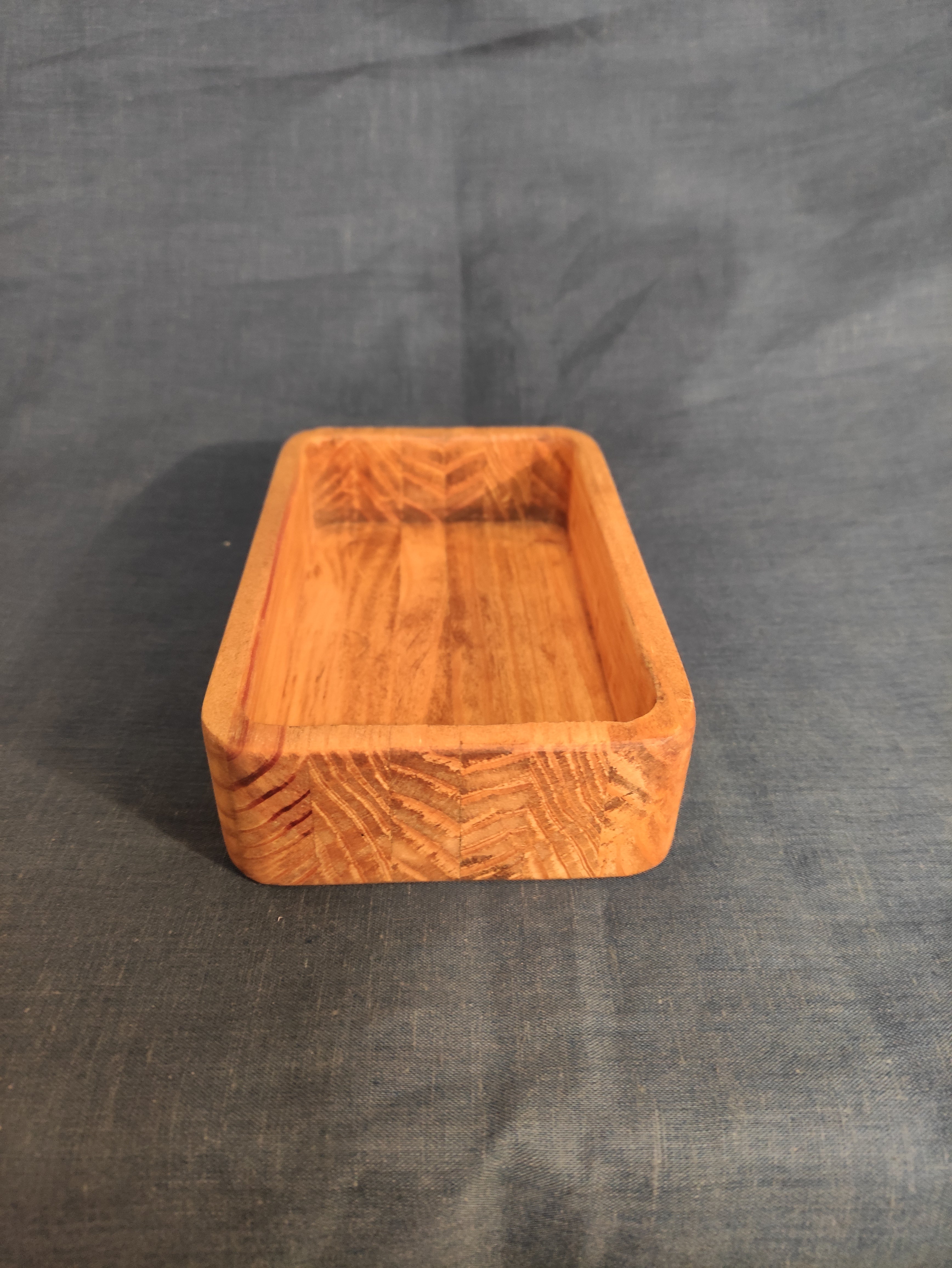Small wooden tray