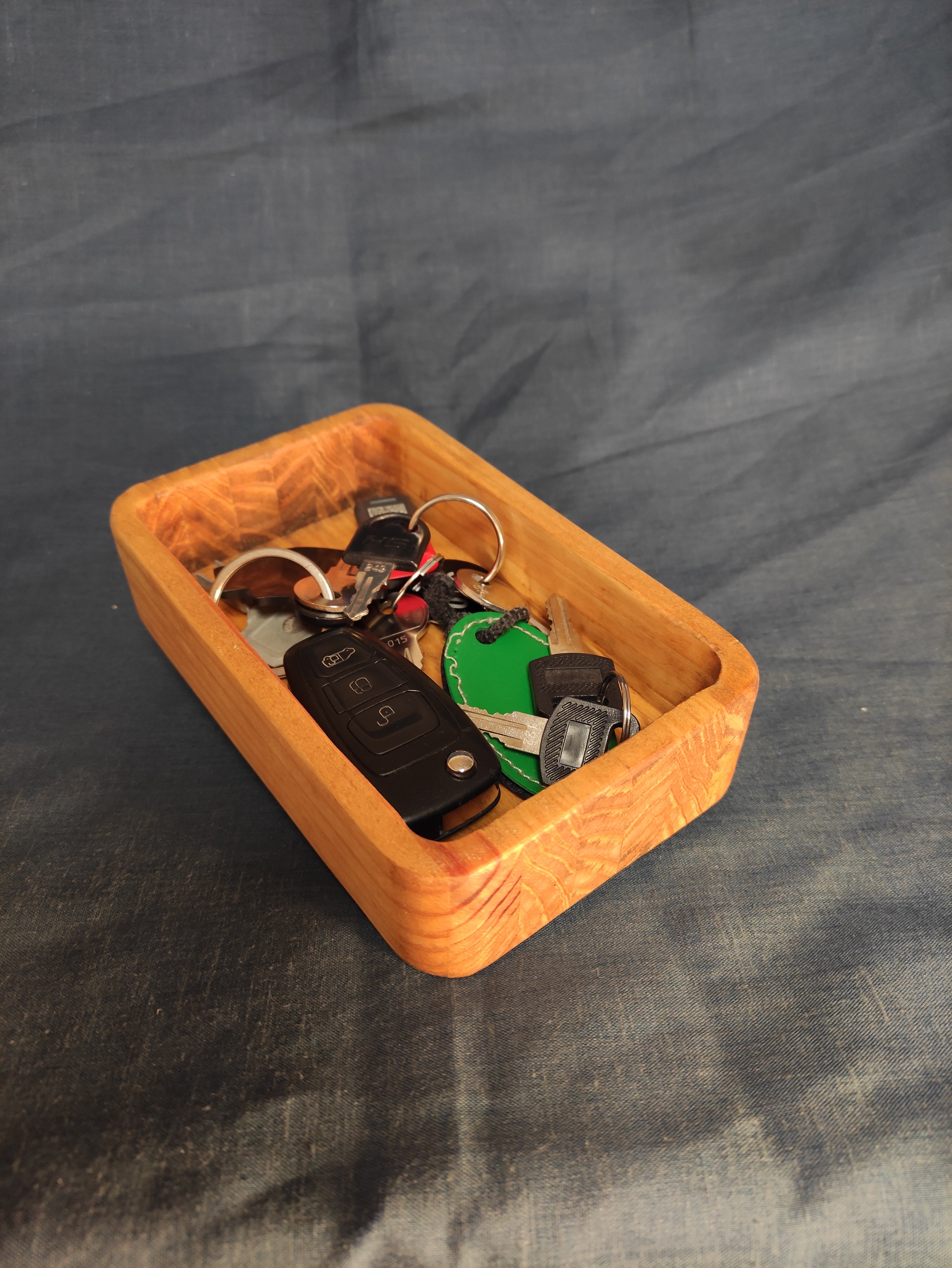 Small wooden tray