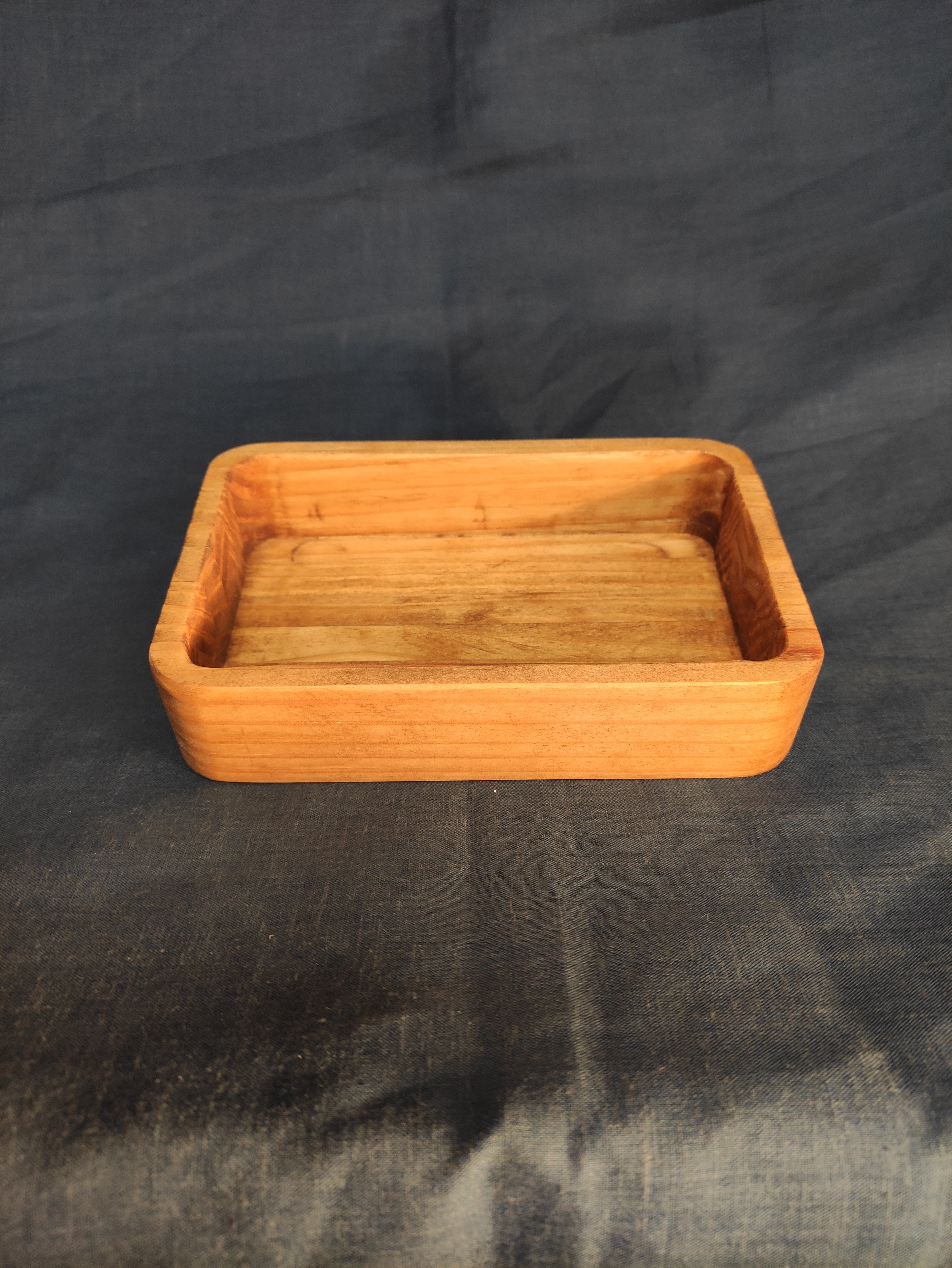 Small wooden tray