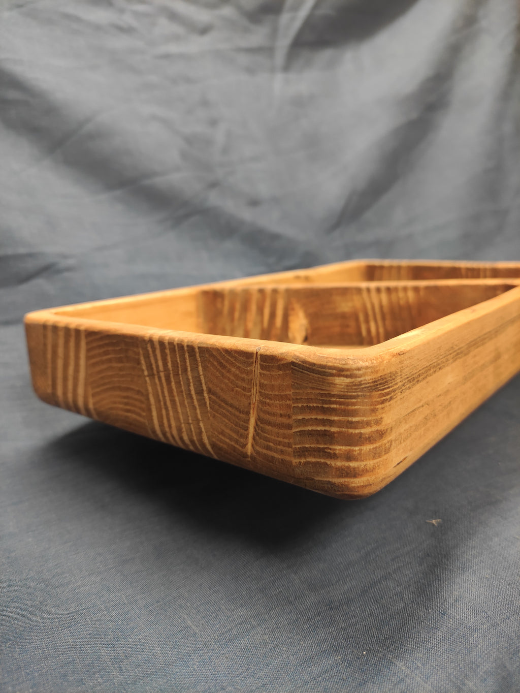 Wooden tray 2 in 1 light walnut